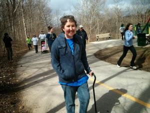 Erin Lovell April 26 2014 at last years Brain Tumour Spring Sprint in London Ont. Sadly she lost her battle on September 15. Always praying for a cure!! You will never EVER be forgotten Erin. You are so loved and will be throughout eternity! 